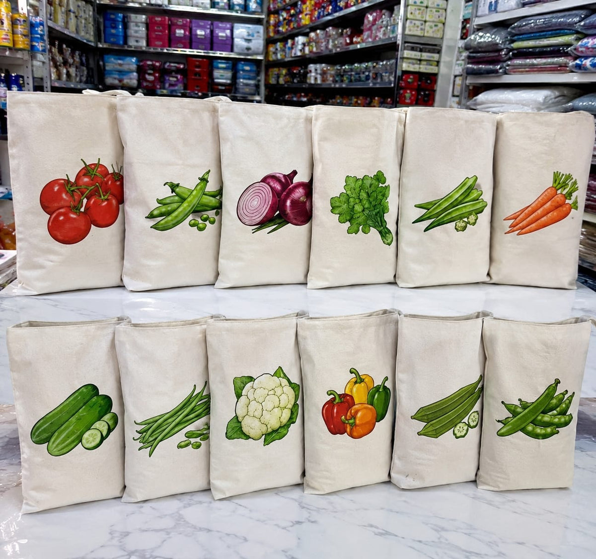 Reusable Kitchen Storage Bags (Pack of 10) | लीकप्रुफ किचन स्टोरेज बॅग्स