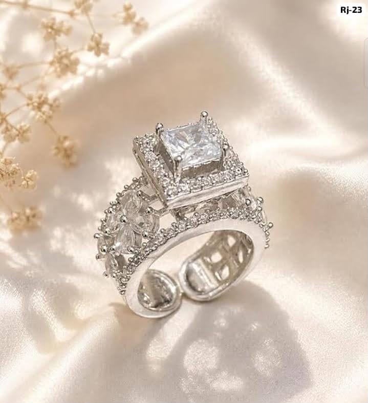 Elegant Diamond Finger Ring for Women