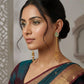 Traditional Gold Plated Long Chain Earrings with Green Stone | पारंपरिक सोन्याचा मुलामा असलेले लांब साखळी इयररिंग्स