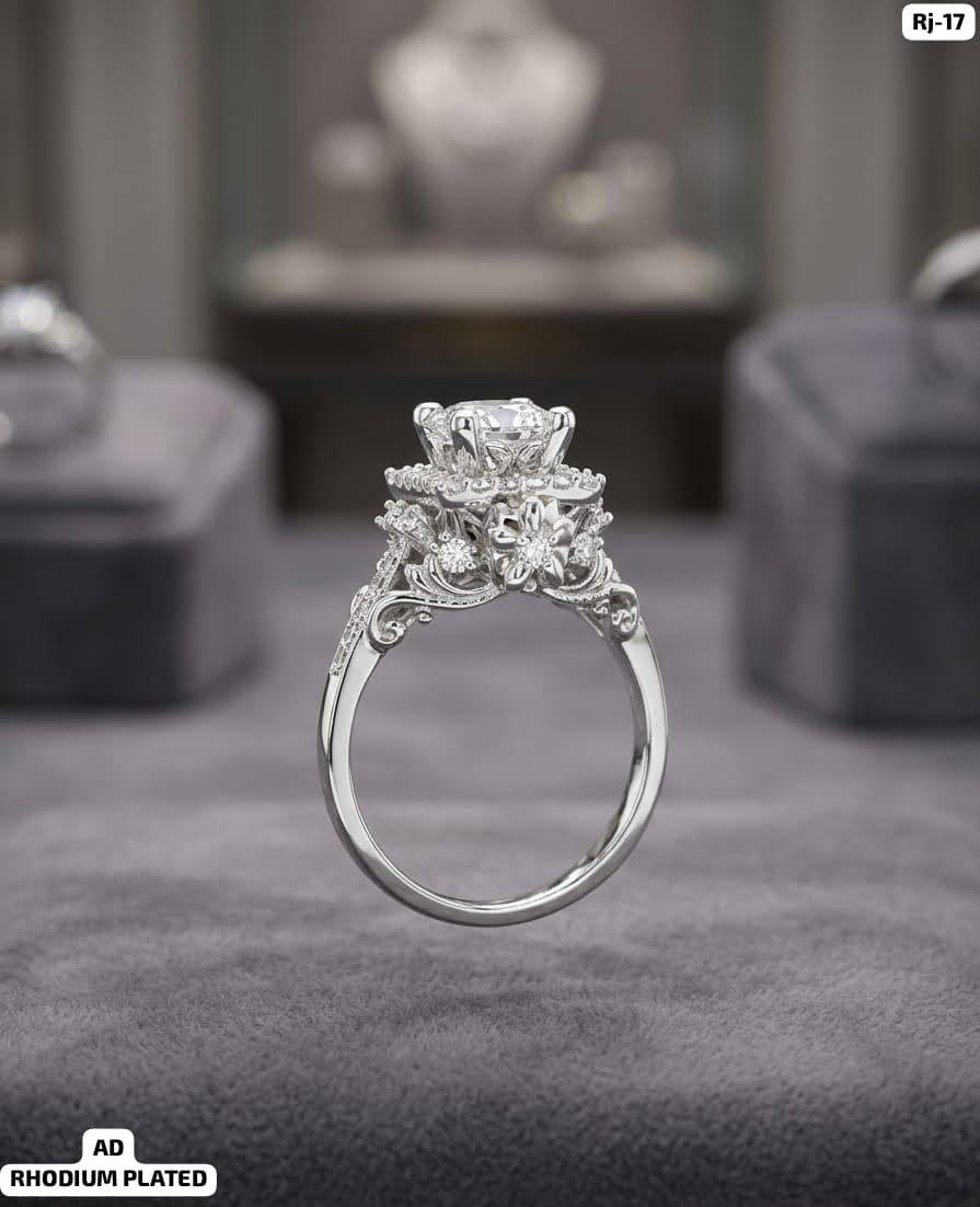 Elegant Diamond Finger Ring for Women