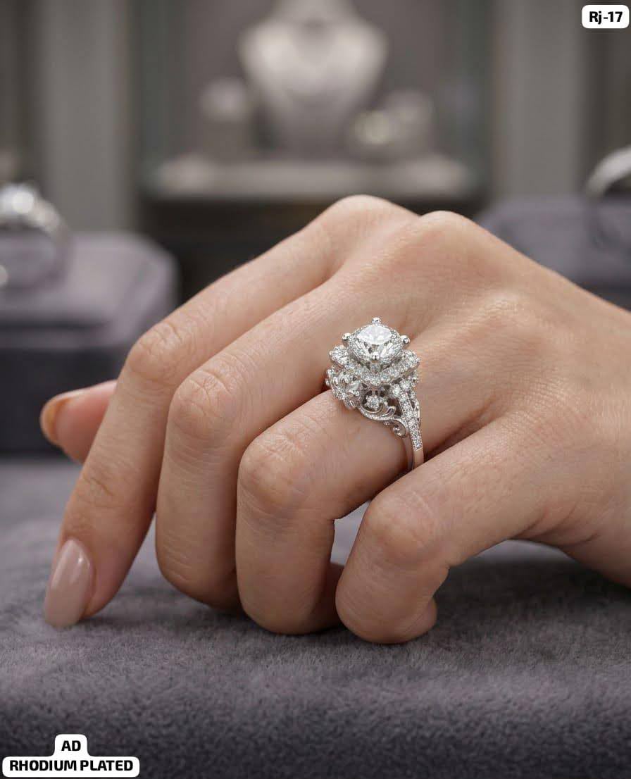 Elegant Diamond Finger Ring for Women