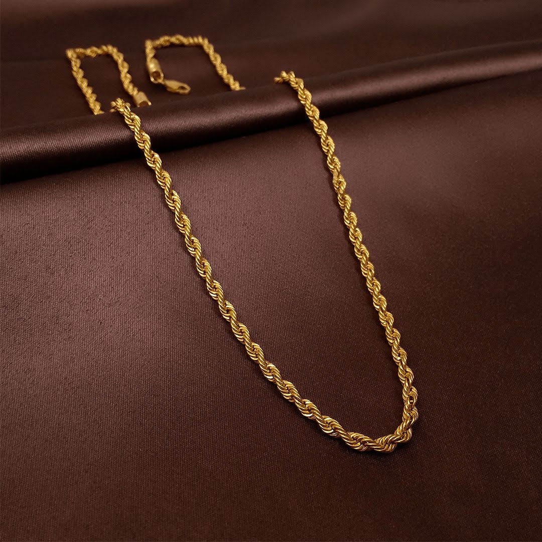 Men's Gold Plated Bracelet / Chain