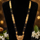 1 Gram Gold Plated Induri Ganthan Mini Mangalsutra | १ ग्रॅम इंदुरी गंठन मिनी मंगळसूत्र