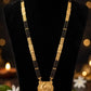 1 Gram Gold Plated Induri Ganthan Mini Mangalsutra | १ ग्रॅम इंदुरी गंठन मिनी मंगळसूत्र