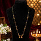 1 Gram Gold Plated Induri Ganthan Mini Mangalsutra | १ ग्रॅम इंदुरी गंठन मिनी मंगळसूत्र