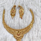 1 Gram Gold Plated Royal Necklace Set with Earrings