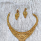 1 Gram Gold Plated Royal Necklace Set with Earrings